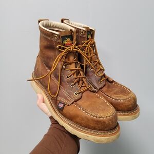 Thorogood 6" Wedge Work Boots Men 10 EE Wide